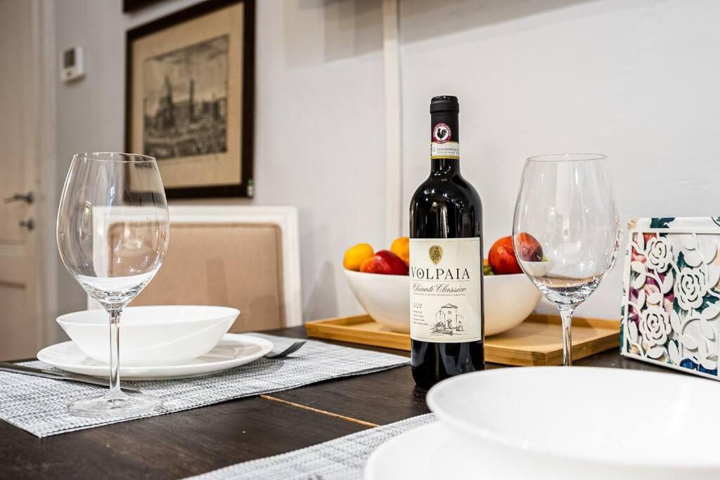 Elegante Casa Ai Piedi Di Piazzale Michelangelo Lejlighed Firenze Eksteriør billede